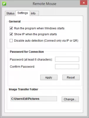 Скриншот приложения Remote Mouse для Windows - №2