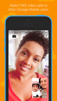 Скриншот приложения Vonage Mobile Call Video Text - №2