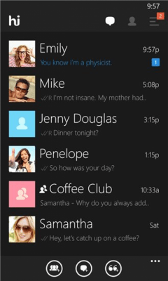 Скриншот приложения hike messenger - №6