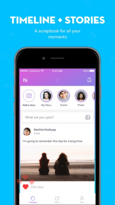 Скриншот приложения hike messenger - №5