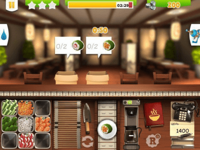 Скриншот приложения Youda Суши шеф 2 - №4