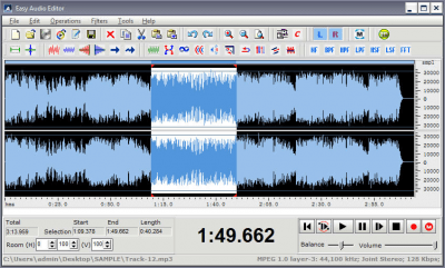 Скриншот приложения Easy Audio Editor - №1