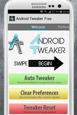 Скриншот приложения Android Tweaker (FREE) - №1