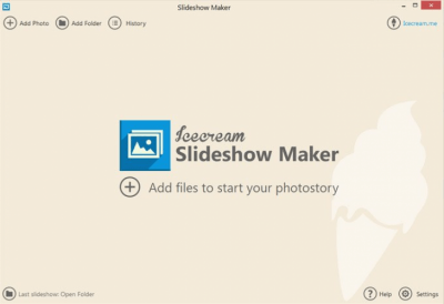 Скриншот приложения IceCream Slideshow Maker - №1