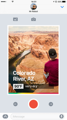 Скриншот приложения WeatherShot Pro - №3