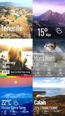 Скриншот приложения WeatherShot Pro - №4
