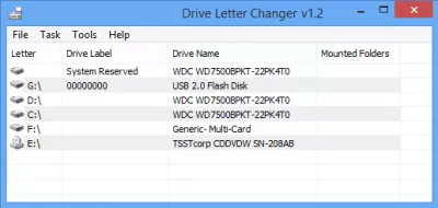 Скриншот приложения Drive Letter Changer - №2