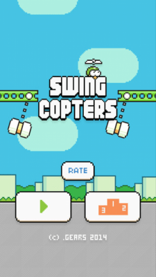 Скриншот приложения Swing Copters - №7