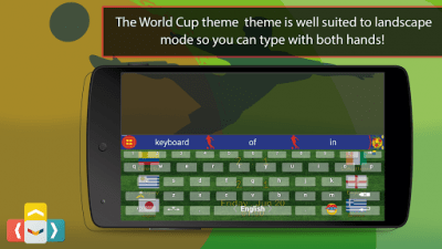 Скриншот приложения World Cup Live Online Keyboard - №5