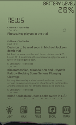 Скриншот приложения MYCOLORSCREEN LCD Retro Theme - №3