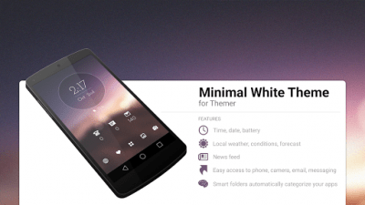 Скриншот приложения MYCOLORSCREEN Minimal White Theme - №4
