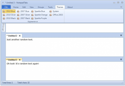 Скриншот приложения NotepadTabs - №4