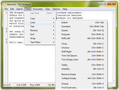 Скриншот приложения TED Notepad - №3