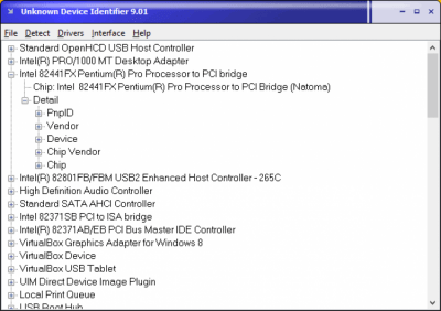 Скриншот приложения Unknown Device Identifier - №1