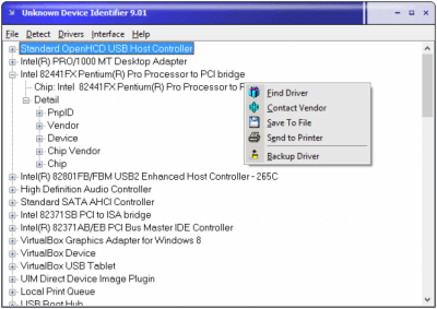 Скриншот приложения Unknown Device Identifier - №3