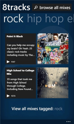 Скриншот приложения 8tracks - №3