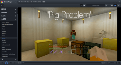 Скриншот приложения CherryPlayer Portable - №3