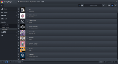 Скриншот приложения CherryPlayer Portable - №4