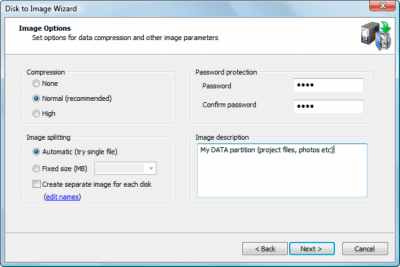 Скриншот приложения Active@ Disk Image - №3