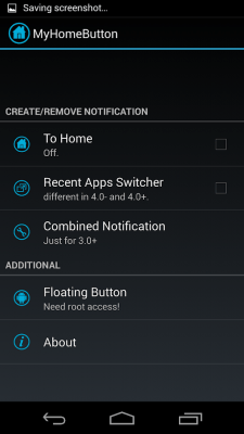 Скриншот приложения My Home Button - №6