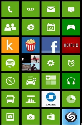 Скриншот приложения Windows 8 Launcher free theme - №1