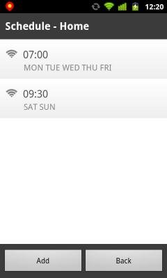 Скриншот приложения Phone Profiles - №4