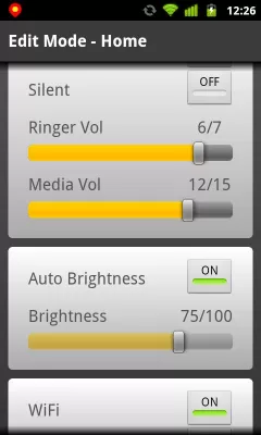 Скриншот приложения Phone Profiles - №5