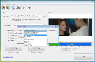 Скриншот приложения VidSplitter - №3