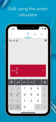 Скриншот приложения PhotoMath - №7