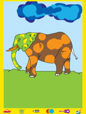 Скриншот приложения Beep Beep Coloring Books - №3