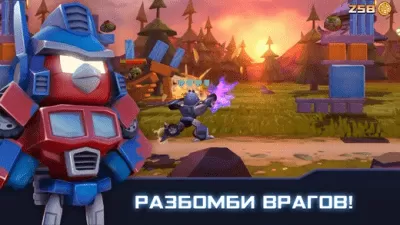 Скриншот приложения Angry Birds Transformers - №1