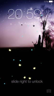 Скриншот приложения Butterfly locksreen - №19