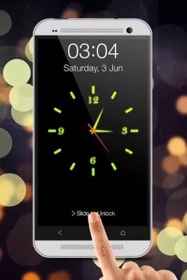 Скриншот приложения Glowing Clock Locker - №3