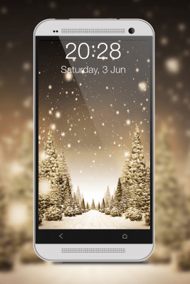 Скриншот приложения Snowfall Screen Lock - №14