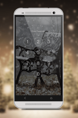 Скриншот приложения Snowfall Screen Lock - №18