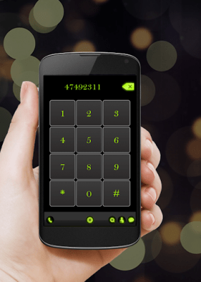 Скриншот приложения Neon Old Phone Dialer - №17