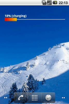 Скриншот приложения Rainbow Line Battery - №3