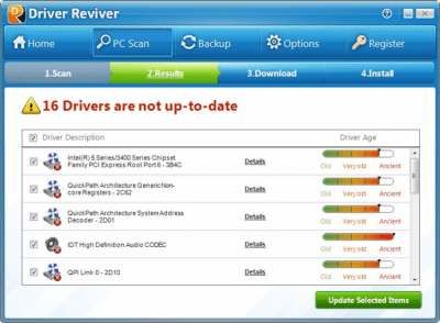 Скриншот приложения Driver Reviver - №2