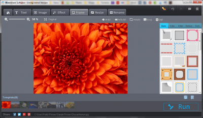 Скриншот приложения WonderFox Photo Watermark - №5