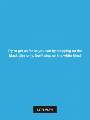 Скриншот приложения Don't Touch The White Tile - №3