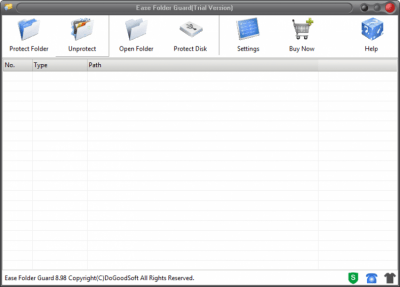 Скриншот приложения Ease Folder Guard - №1