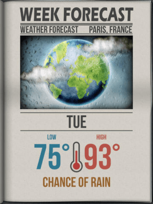 Скриншот приложения Daily Weather HD - №1