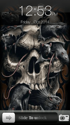 Скриншот приложения Skull Screen Lock - №4