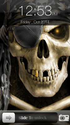 Скриншот приложения Skull Screen Lock - №9