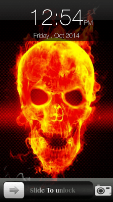 Скриншот приложения Skull Screen Lock - №10