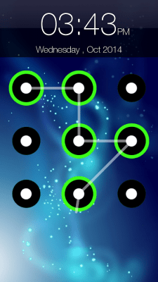 Скриншот приложения Pattern Screen Lock - №3