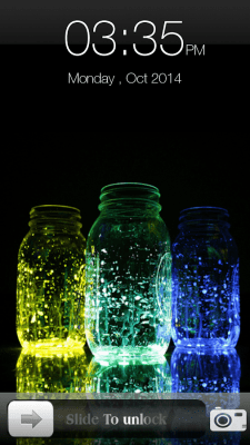 Скриншот приложения Fireflies Screen Lock - №3