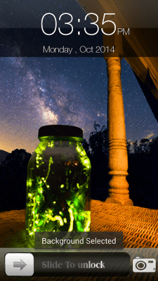 Скриншот приложения Fireflies Screen Lock - №6