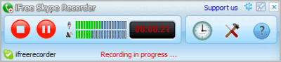 Скриншот приложения iFree Skype Recorder - №1