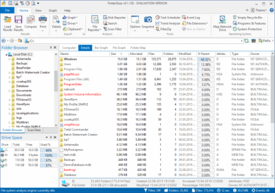 Скриншот приложения FolderSizes - №4